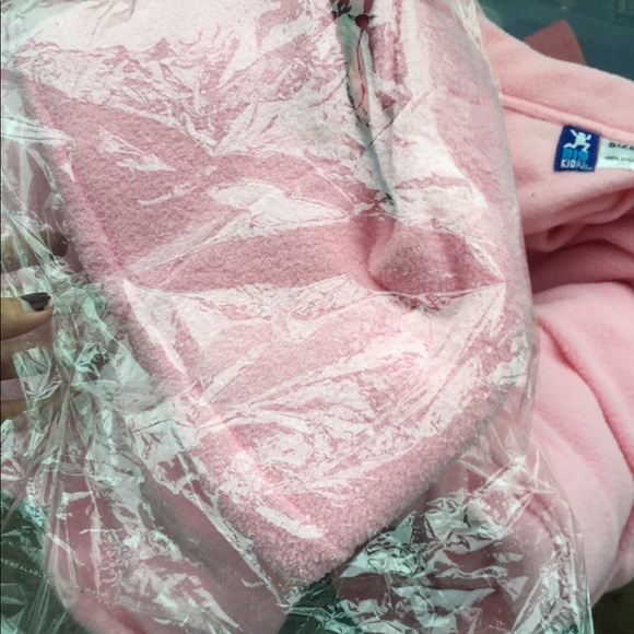 Pajama City Bunny Footed Onesie PJ's w Bunny Ears NEW - Picture 5 of 6